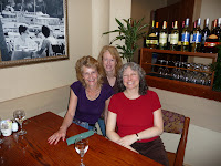 Judy, Margaret, and Jennifer at Olive Garden
