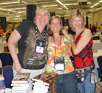 Terry, Leigh, and Jennifer at RWA National Conference Washington DC