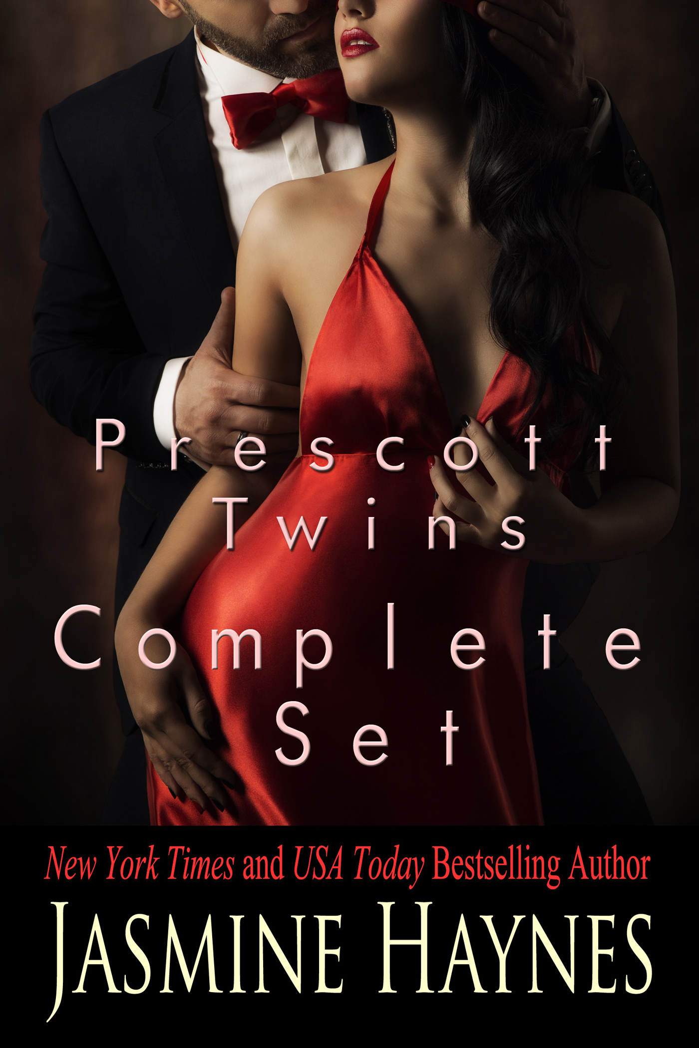 Cover of Prescott Twins Complete Set by New York Times and USA Today Bestselling Author Jasmine Haynes