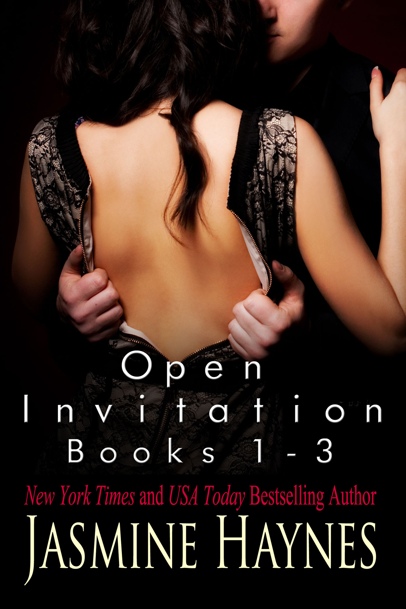 Cover of Open Invitation Books 1-3 by New York Times and USA Today Bestselling Author Jasmine Haynes