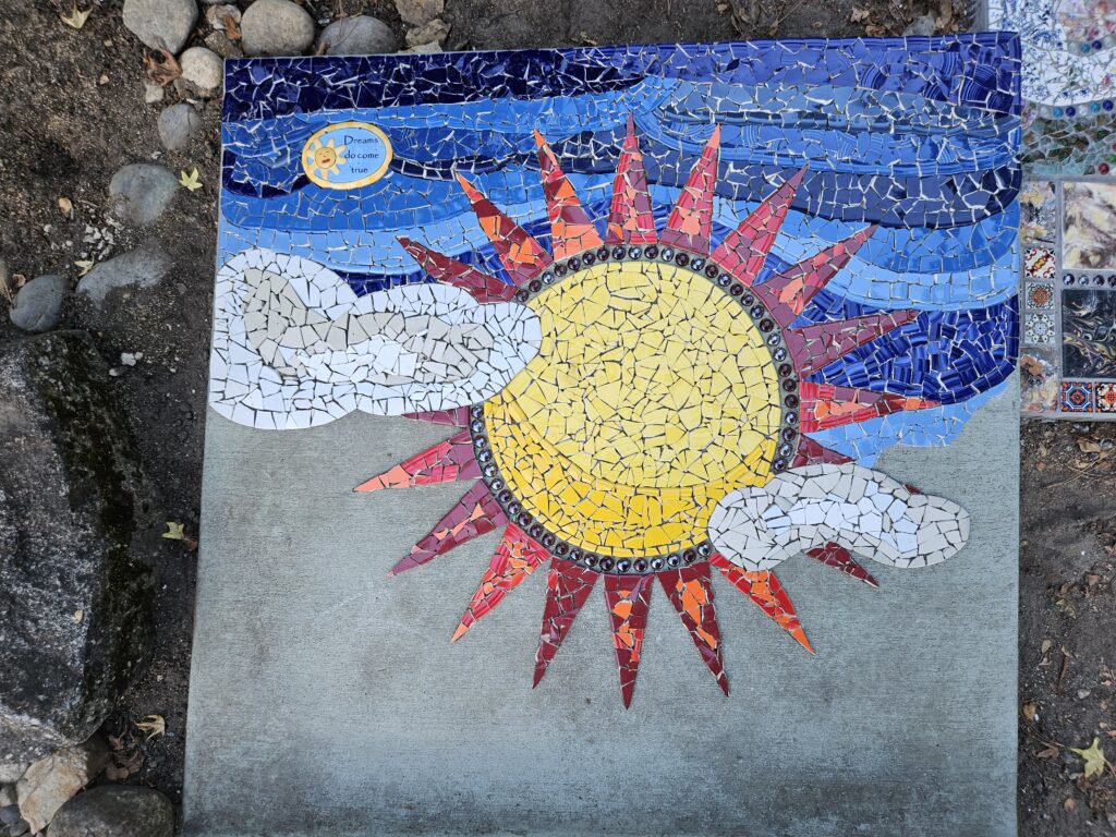 sunburst mosaic