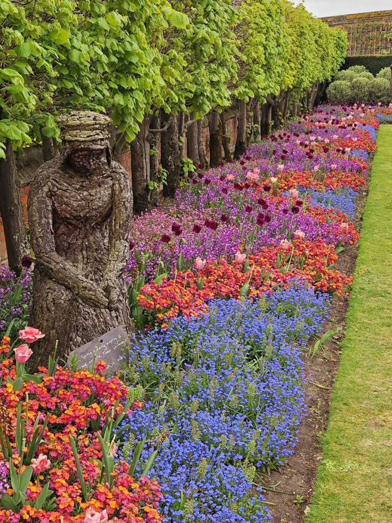 The pond garden at Hampton Court